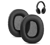 ACCOUTA Coussinets d’Oreille Remplacement Compatible avec Marshall Monitor Over-Ear Casques d'écoute Oreillettes et Coussinets avec Premium Cuir protéiné et Mousse à mémoire