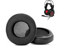 ACCOUTA Coussinets d’Oreille Remplacement Compatible avec MSI DS501 DS502 Casque Audio Oreillettes et Coussinets avec Respirant Tissu et Mousse à mémoire
