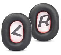 ACCOUTA Coussinets d’Oreille Remplacement Compatible avec Plantronics BackBeat Pro 2 Voyager 8200 UC Casques d'écoute Oreillettes et Coussinets avec Premium Cuir protéiné et Mousse à mémoire