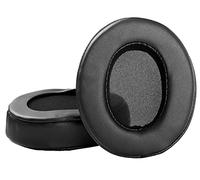 ACCOUTA Coussinets d’Oreille Remplacement Compatible avec Samson CH700 CH-700 Casques d'écoute Oreillettes et Coussinets avec Premium Cuir protéiné et Mousse à mémoire