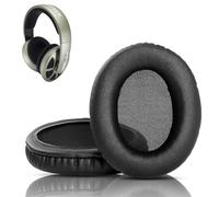 ACCOUTA Coussinets d’Oreille Remplacement Compatible avec Sennheiser HD 485 HD485 Casques d'écoute Oreillettes et Coussinets avec Premium Cuir protéiné et Mousse à mémoire