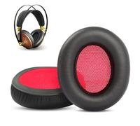 ACCOUTA Coussinets d'oreille Compatible avec Meze 99 Classics Meze 99 Neo Headphones Coussinets d'oreille de Rechange en Cuir protéiné Doux et Mousse à mémoire de Forme