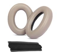 ACCOUTA Coussinets d'oreille Compatible avec Sennheiser Momentum 4 Wireless Headphone Coussinets d'oreille de Rechange en Cuir protéiné Doux et Mousse à mémoire de Forme