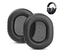 ACCOUTA Coussinets d'oreille Compatible avec Teufel Massive/Teufel Aureol Massive Headphone Teufel Cage Headset Coussinets d'oreille de Rechange en Cuir protéiné Doux et Mousse à mémoire de Forme