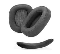 ACCOUTA Coussins d’Oreille et Arceau Coussin Remplacement Compatible avec Logitech G533 Casque Audio Oreillettes et Coussinets avec Respirant Tissu et Mousse à mémoire