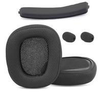 ACCOUTA Coussins d’Oreille et Arceau Coussin Remplacement Compatible avec Logitech G935/Logitech G635/G933/Logitech G933S/Logitech G633/Logitech G633S Gaming Casque Audio Oreillettes et Coussinets