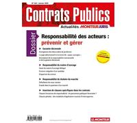 ACCP n° 260 janvier 2025 Contrats publics L'actualité de la commande et des contrats publics - Collectif - Le Moniteur - broché - Revue