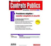 ACCP n° 262 mars 2025: Contrats publics L'actualité de la commande et des contrats publics