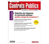 ACCP n° 263 avril 2025 Contrats publics L'actualité de la commande et des contrats publics - Collectif - Le Moniteur - broché - Revue