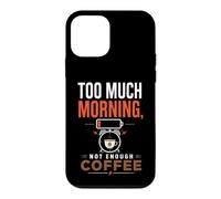Accro au café : trop Le Matin, Pas Assez de café au Bureau Coque pour iPhone 12 Mini