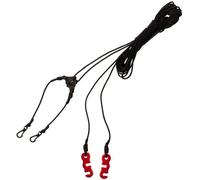 Accrochage de la bâche de bivouac Reflective Silk 7 m Tigerwood - Black