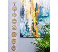 Accroche chakra, tenture murale de signes de chakra, décoration à domicile pour la méditation, mandala mural de yoga