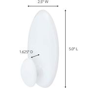 Accroche De Panier De Douche Avec Bandes Résistantes À L'Eau - 1 Crochet,2 Bandes Adhésives - Accrochage Sans Dommage