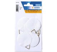 Accroche-photos HERMA diamètre 55 mm Shirting blanc : 6 pièces