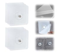 Accroche Tableau Sans Percer,Crochets Adhesifs Muraux,Crochet Mural Adhesif,Attache Cadre Adhésif Crochets pour Accroche Cadres Photo, Art Mural,Décoratives (20 Pcs)