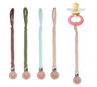 Accroche Tetine Bebe,Attache Tetine Mam, Attache Tétinelot De 4 Attaches-Tétines Et 4 Adaptateurs Pour Sucettes, Adaptateur D'anneau En Silicone,Pour Bébés Garçons Et Filles