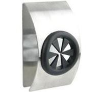 Accroche torchon adhésif "spin" 8cm argent Argent G