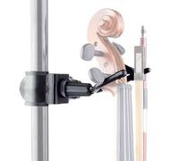 Accroche-violon - Support de microphone en acier résistant pour microphone et pupitre | Support clip de montage de bureau antidérapant | Crochet instrument portable sans perçage pour scène, étude