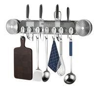 Accroches De Douche À Ventouse | Système de Stockage à Rail Réglable Renforcé - Crochet Serviette Murale à Ventouses - pour Maison Appartement Salle de Bain Cuisine Planche à