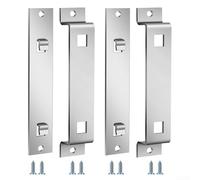 Accrochez efficacement vos nichoirs avec notre kit de fixation en acier inoxydable avec vis de menuisier (2 lots)