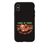 Accrochez-Le là, il Devient Bien Pire Coque pour iPhone X/XS