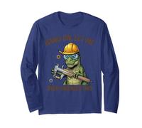 Accrochez-Le Let Me Over Engineer This Funny Dino Manche Longue