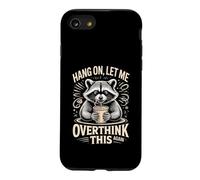 Accrochez-Vous, Laissez-Moi trop réfléchir à ce Raton Laveur Coque pour iPhone SE (2020) / 7/8