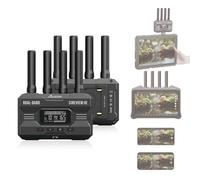 Accsoon CineView HE Système de Transmission Vidéo sans Fil, émetteur et récepteur HDMI sans Fil 2.4G/5GHz, 1 Émetteur 4 Récepteurs, Latence <0.06s, 350m, Écran OLED, pour Caméra, Live Streaming UVC