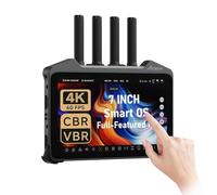 Accsoon CineView M7 Pro Écran Tactile 7 Pouces Monitor Intelligent SDI/HDMI avec RX Wireless Dual-Band, Enregistrement 4K60, Prend en Charge le Contrôle de Caméra pour Sony FX3/FX30/A7C II/A7SM3/A7M4/