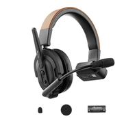 Accsoon Como SE Casque intercom sans fil 2,4 GHz, communication duplex intégral, portée de 400 m, antenne externe, ENC, autonomie de la batterie de 30 heures, seulement 1 casque distant PC