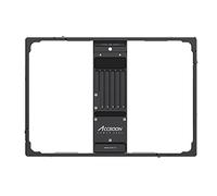 Accsoon Power Cage iPad Stabilisateur/Transmitteur, Connecter au Système de Transmission Vidéo sans Fil, Recharger avec Batteries NP-F, Adapte à 10,9" iPad/iPad Air/iPad Pro