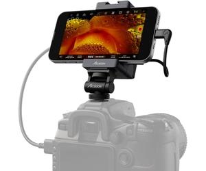 Accsoon SeeMo HDMI to USB C Video Capture Adapter for iPhone,Support 1080P 60FPS Video & Real-Time Monitoring/Streaming/Recording,iOS 12.0 Or Later iPhone Adjustable-Noir