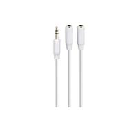 Accsup CABLE DEDOUBLEUR JACK 3,5 NOIR