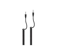 Accsup CABLE SPIRALE JACK 3,5 / JACK 3,5 1,5M NOIR