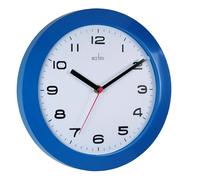 Acctim Wall Clock, Blue, One Size One Size Blue