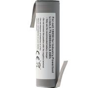 Accu 18650 pour l'industrie, Powertool, Li-ion, 3,7V, 2600mAh, 9,6Wh avec cosse à souder en forme de Z