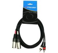 Accu Cable AC-2XM-2RM/5 Câble 2 x XLR mâle/2 x RCA 5 m