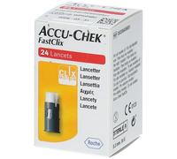 ACCU-CHEK® Fastclix Lancettes Lancette(S) 24 pc(s)