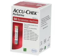 ACCU-CHEK® Performa Bandelettes Bande(S) De Test 50 pc(s)