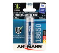 ACCU Li-Ion 18650 3.6V 2600mAh x1 ANSMANN