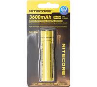 Accu Li-Ion Nitecore type 18650 3600mAh, NL1836R, avec port de charge USB-C et indicateur de charge