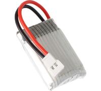 Accu Li-Polymer 250mAh 3.7V, pour le modélisme, dimensions env. 32,4x19,75x7,85mm, 8,55 grammes