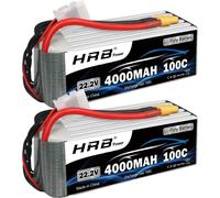 Accu LiPo, 22,2V, 4000mAh, puissance de décharge 100C, 6S 4000 XT90 2PC
