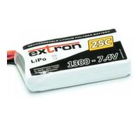 Accu Lipo X2 1300 - 7,4v (25c - 50c) - Extron