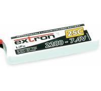 Accu LiPo Extron X2 2200-7,4v (25C - 50C) - Extron