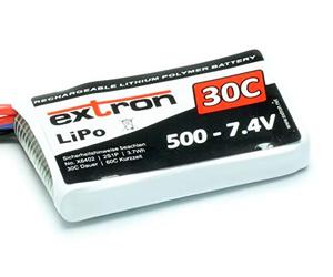 Accu LiPo Extron X2 500-7,4v (30C - 60C) - Extron