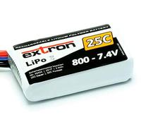 Accu LiPo Extron X2 800-7,4V (25C - 50C) - Extron
