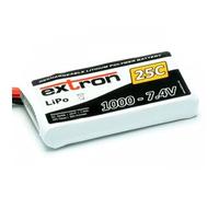 Accu Lipo X2 1000 - 7,4v (25c - 50c) - Extron