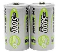Accu LR20 NiMH 1.2 V Ansmann 5030922 5000 mAh 2 pc(s) G