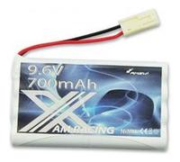 Amewi Pack de batterie NiMh 9.6 V 700 mAh 8 cellules Stick Mini-Tamiya